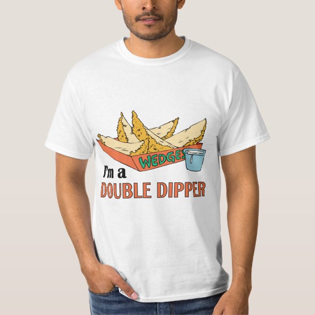 T-shirt Je suis de doubles cales d'une pomme de terre de ~ (Devant)