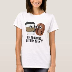 T-shirt Je suis défoncé Je le brasse vraiment drôle Pun de