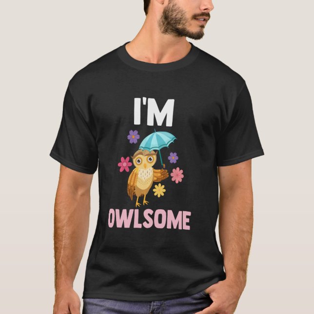 T-shirt Je suis des chouettes (Devant)