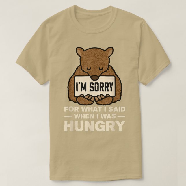 T-shirt Je Suis Désolé De Ce Que J'Ai Dit Quand J'Avais Fa (Design devant)