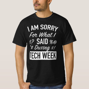 T-shirt Je Suis Désolée Pour Ce Que J'Ai Dit Pendant La 