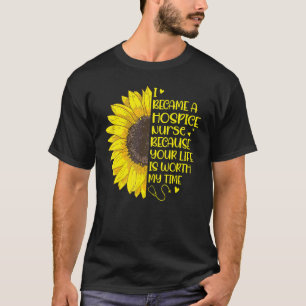T-shirt Je suis devenu infirmier en soins palliatifs tourn