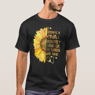 T-shirt Je Suis Devenu Un Adn Parce Que Ta Vie Vaut Le Mie