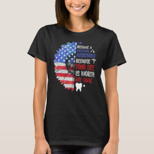 T-shirt Je Suis Devenu Un Assistant Dentaire La Vie Vaut L