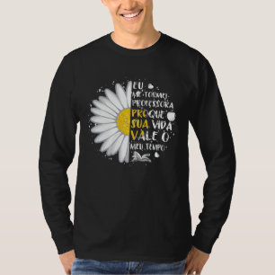 T-shirt je suis devenue enseignante parce que votre vie va
