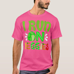 T-shirt Je Suis Dirigé En Plante Végétarien Légume Ve