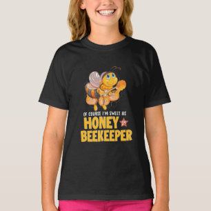 T-shirt Je Suis Douce Comme Abeignets De Miel