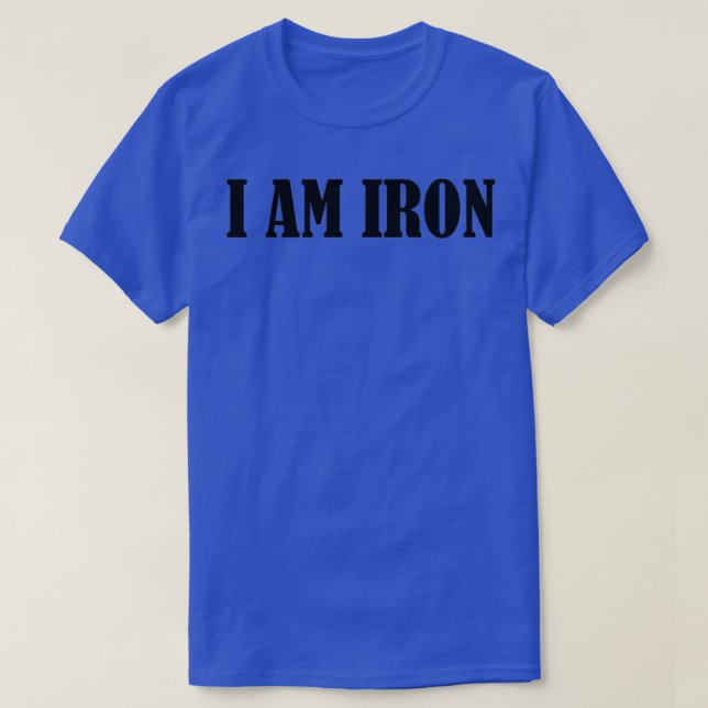 T-shirt Je Suis Du Fer (Design devant)