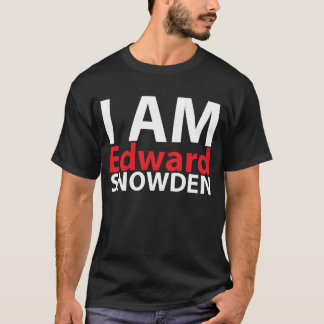 T-shirt Je suis Edouard Snowden