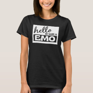 T-shirt Je Suis Emo Bonjour Emo Je suis Emo Alors Quel Emo