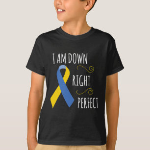 T-shirt Je suis en bas Syndrome de la perfection totale Se