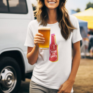 T-shirt Je Suis En Course Pour L'Humour De Fitness De La B