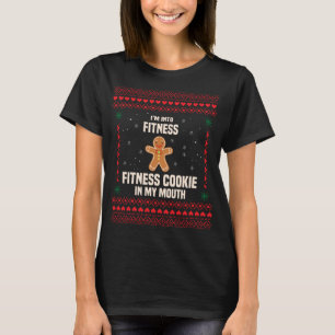 T-shirt Je suis en forme biscuit dans ma bouche laide Noël