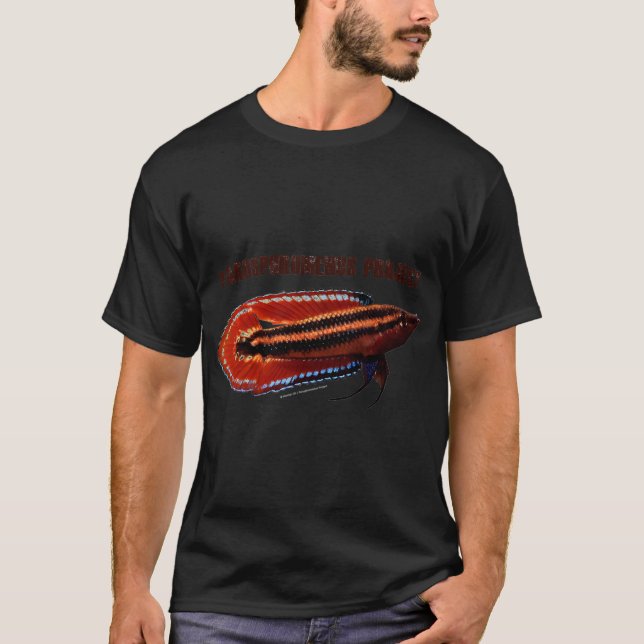 T-shirt Je suis en train de pêcher (Devant)