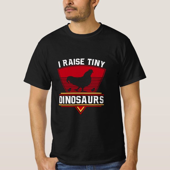 T-shirt Je Suis En Train D'Élever De Petits Dinosaures (Devant)