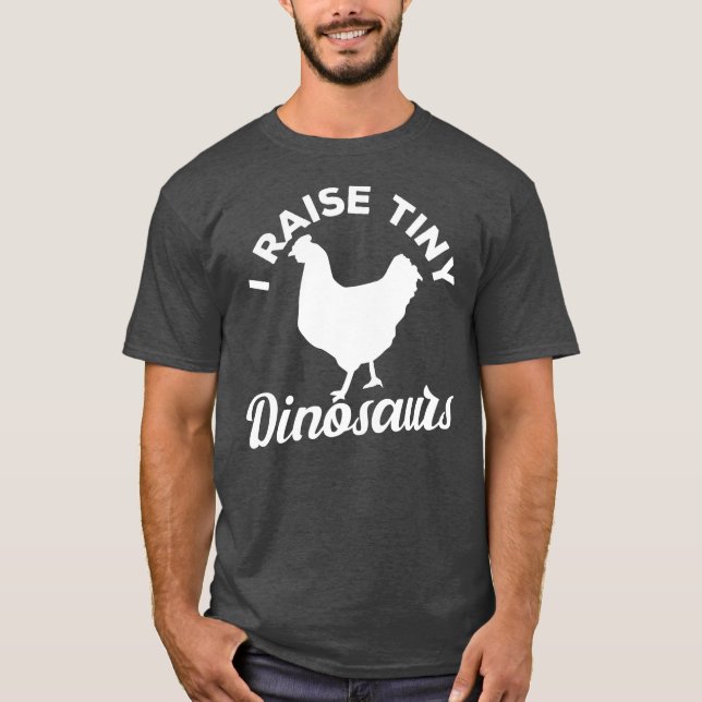 T-shirt Je Suis En Train D'Élever De Petits Dinosaures (Devant)