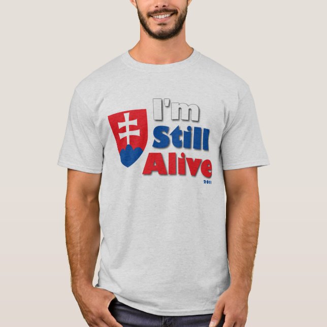 T-shirt Je suis encore vivant (Devant)