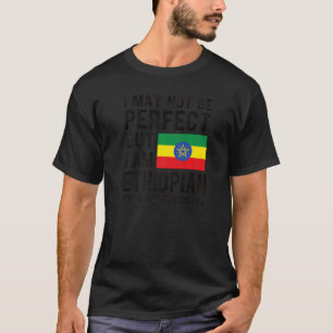 T-shirt Je suis Ethiopian Flag Ethiopian Heritage Ethiopia