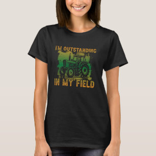 T-shirt Je suis exceptionnel dans mon graphique de tracteu