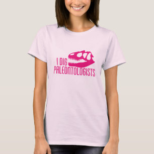 T-SHIRT JE SUIS FAN DES PALÉONTOLOGUES