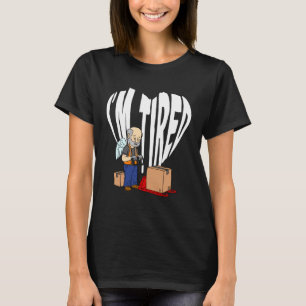 T-shirt Je suis fatigué coeur collègue Swagazon Associé Va