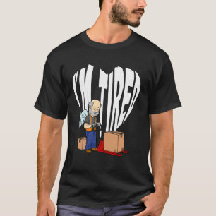 T-shirt Je suis fatigué coeur collègue Swagazon Associé Va