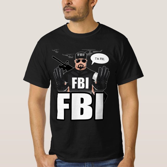 T-shirt Je suis FBI (Devant)