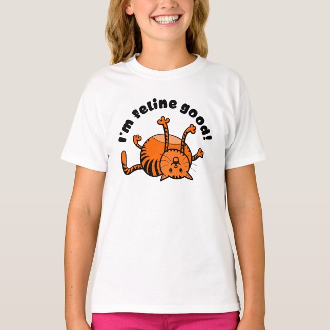 T-shirt Je suis félin (Devant)