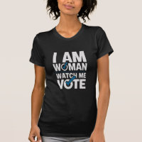 Je Suis Femme Regardez Moi Voter Vintage 
