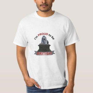 T-shirt Je suis fier d'être britannique