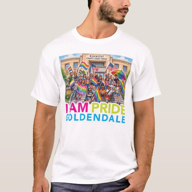 T-shirt Je suis fier Tee Communauté (Devant)