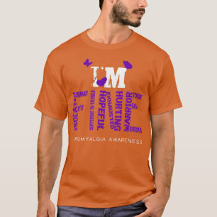 T-shirt Je suis fin Fibromyalgie Guerrier Fibro Sensibilis