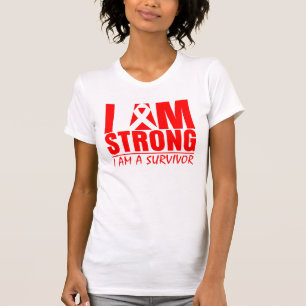 T-shirt Je suis fort - je suis un survivant - frotte la