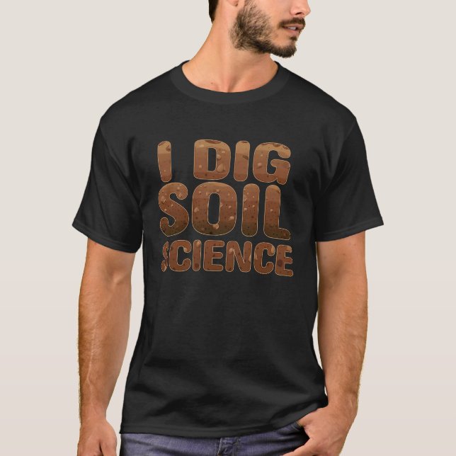 T-SHIRT JE SUIS FOU DE SCIENCE DU SOL NERD SCIENTIFIQUES D (Devant)