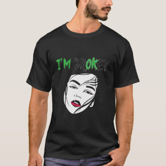 T-shirt Je Suis Fractionné Mental Femme Sensibilisation Me