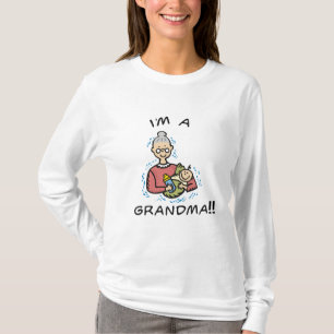 T-shirt Je suis grand-mère et bébé
