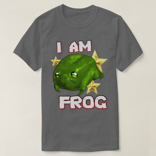 T-shirt Je suis grenouille (Design devant)
