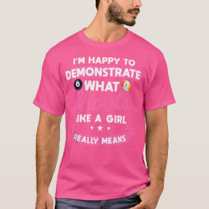 T-shirt Je Suis Heureux De Montrer Ce Qu'Il Y A De Tirs Co