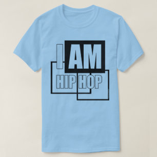 T-SHIRT JE SUIS HIP HOP - BLOC NOIR