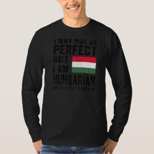 T-shirt Je suis Hongrois Drapeau Hongrie Patrimoine racine