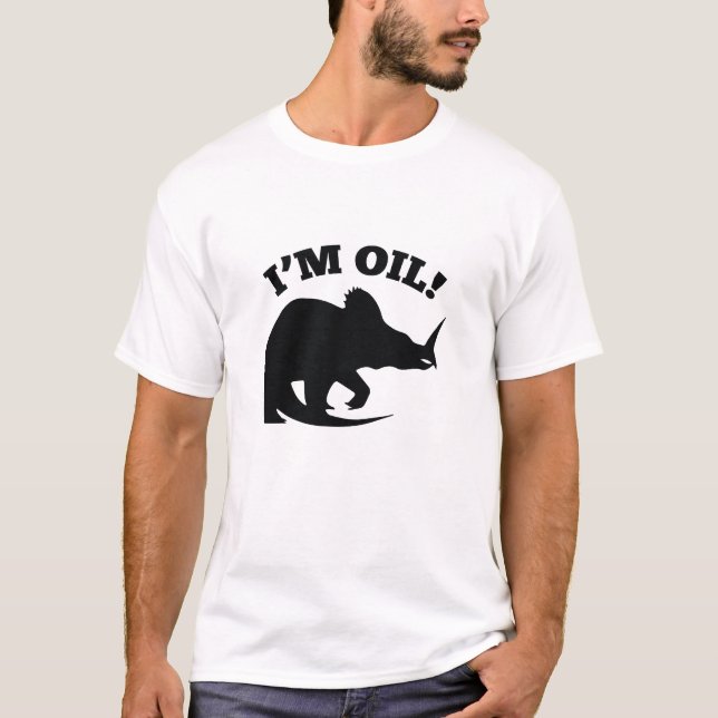 T-shirt Je suis Huile ! (Devant)