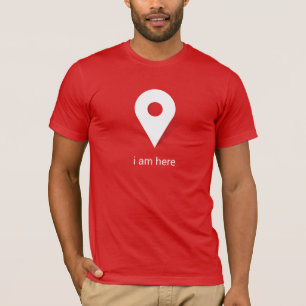 T-shirt Je suis ici