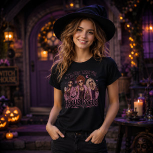 T-shirt Je Suis Içi Juste Pour Le Hocus Pocus Des Sorcière