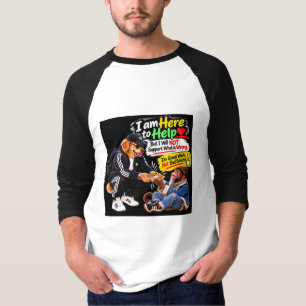 T-SHIRT JE SUIS ICI POUR AIDER LA GENTILLESSE & AIDER LES