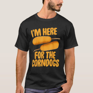 T-shirt Je Suis Ici Pour La Foire Des Chemises À Chiens De