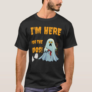 T-shirt Je suis ici pour les Boos ! - Drôle Halloween