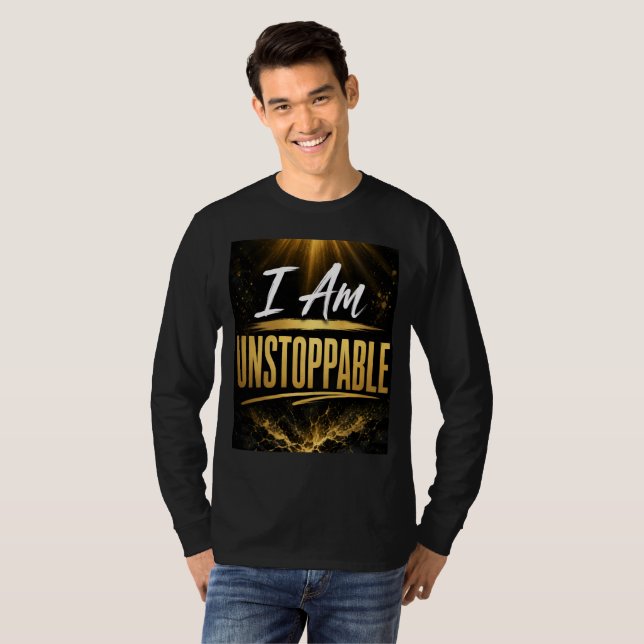 T-shirt Je suis Inarrêtable (Devant entier)