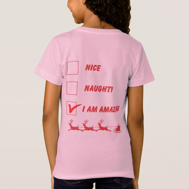 T-Shirt Je suis Incroyable (Dos)