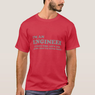 T-shirt Je suis ingénieur