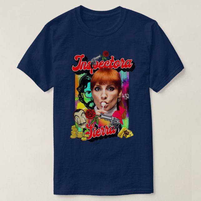 T-shirt Je suis inspecteur (Design devant)